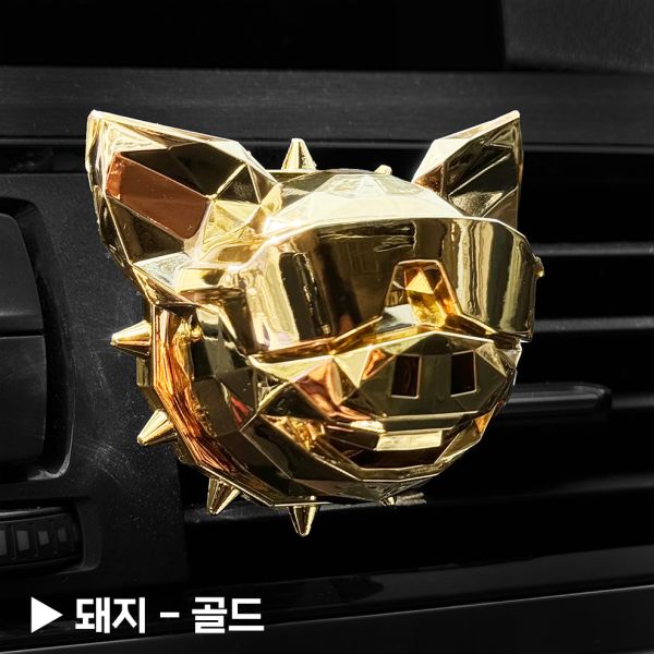 부천·경기·인천·서울 금형 사출 포트폴리오 - 돼지방향제 (골드도금) (플라스틱/실리콘 사출, 시제품·소량·대량 생산 사례)