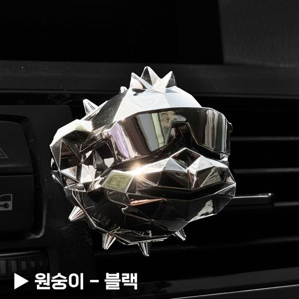 부천·경기·인천·서울 금형 사출 포트폴리오 - 원숭이방향제 (블랙도금) (플라스틱/실리콘 사출, 시제품·소량·대량 생산 사례)