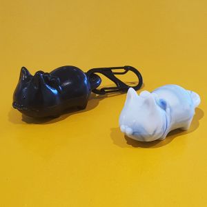 부천·경기·인천·서울 금형 사출 포트폴리오 - 고양이키링  (플라스틱/실리콘 사출, 시제품·소량·대량 생산 사례)