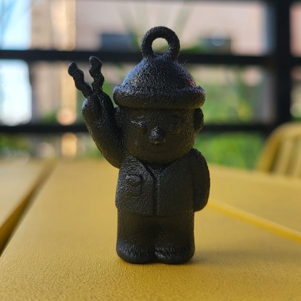 부천·경기·인천·서울 금형 사출 포트폴리오 - 돌하르방 키링 (플라스틱/실리콘 사출, 시제품·소량·대량 생산 사례)