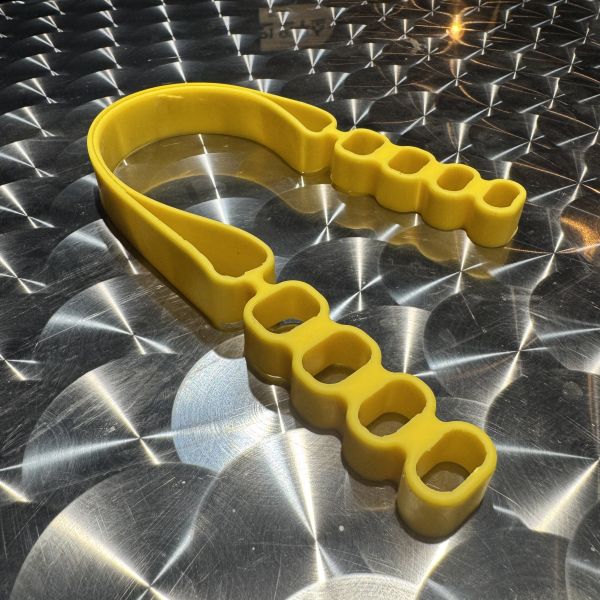 부천·경기·인천·서울 금형 사출 포트폴리오 - 발가락 링 (플라스틱/실리콘 사출, 시제품·소량·대량 생산 사례)