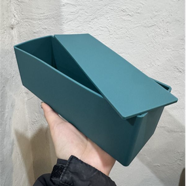 부천·경기·인천·서울 금형 사출 포트폴리오 - 직사각형 용기 (플라스틱/실리콘 사출, 시제품·소량·대량 생산 사례)